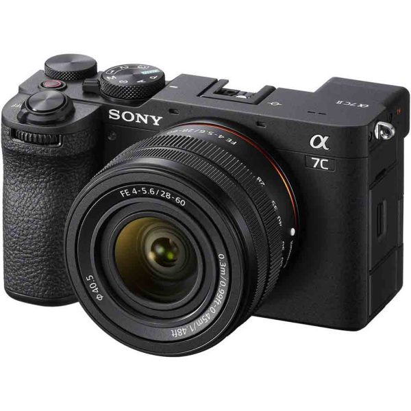 Sony Alpha A7C II Mirrorless Camera 28-60mm Lens Kit Black Supply