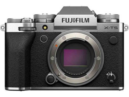 Fujifilm X-T5 Mirrorless Camera Body Silver Hot on Sale