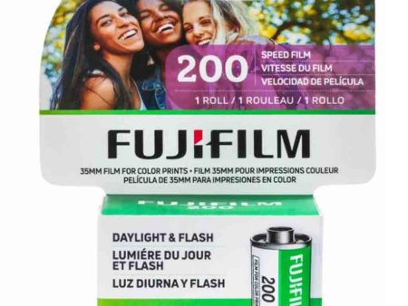 Fujifilm 200 Color Negative 35mm Film | 36 Exposures Online now