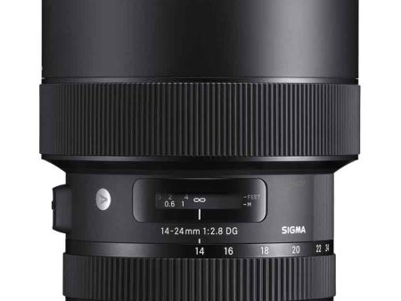 Sigma 14-24mm f 2.8 DG Art Lens Canon EF For Discount