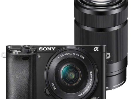 Sony Alpha A6100 16-50mm & 55-210mm For Cheap